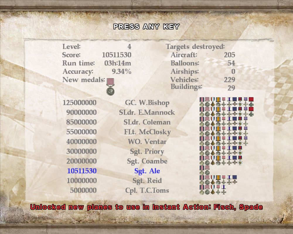 Wings of War screenshot 2 for Xbox